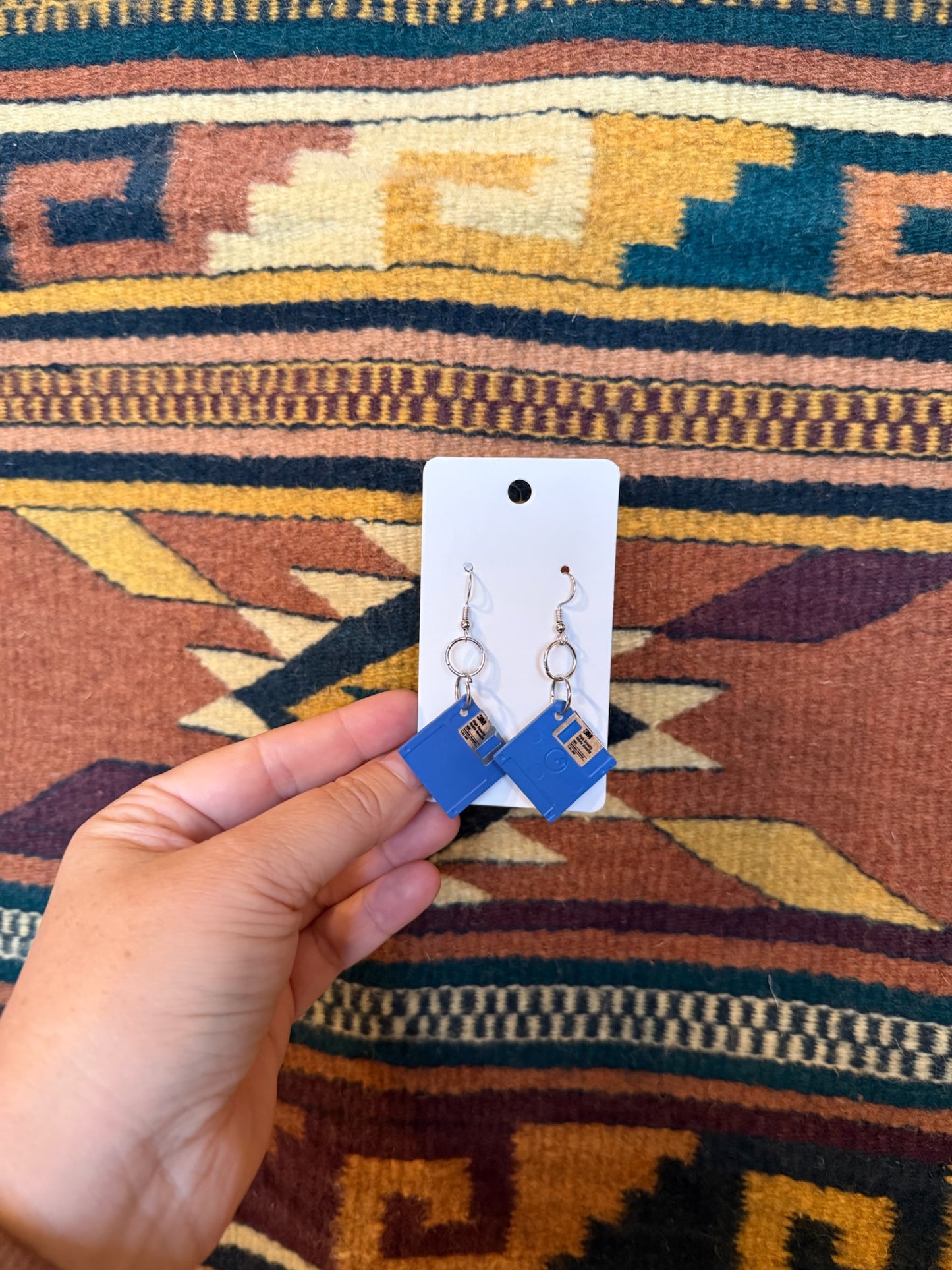 Floppy Disk Earrings