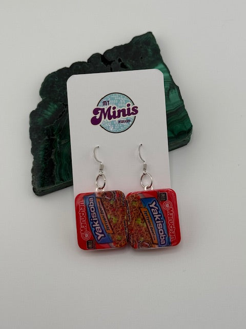 Yakisoba Instant Noodles Earrings