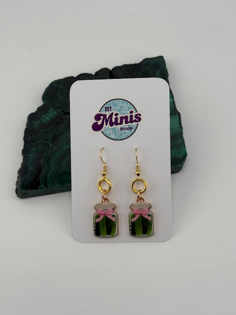 Jar of Pickles Earrings