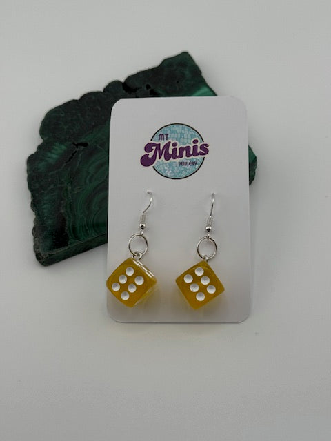 Dice Earrings