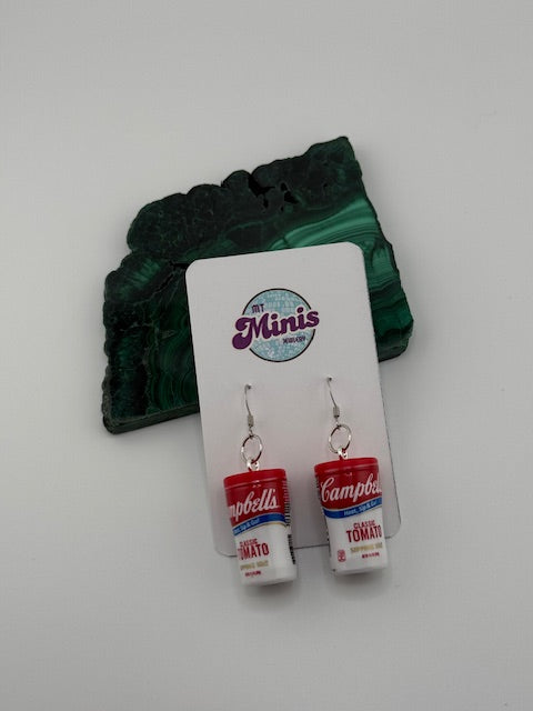 Tomato Soup Earrings