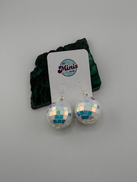 Multi Disco Ball Earrings