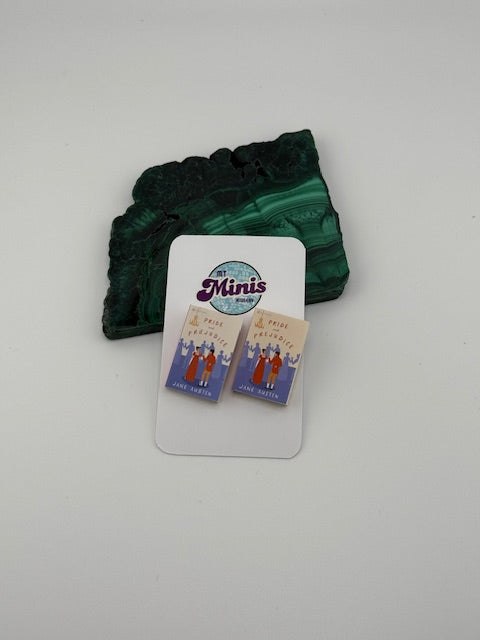 Pride & Prejudice Stud Earrings
