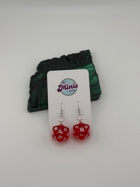 D&D Dice Earrings