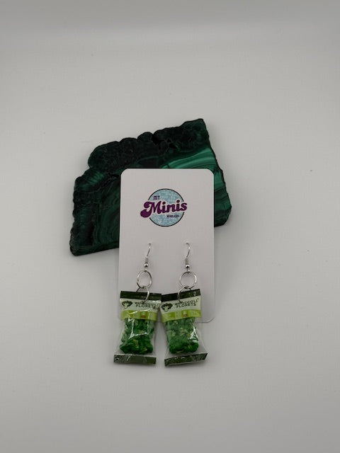 Broccoli Floret Earring