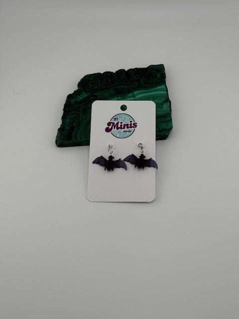Bat Stud Earrings