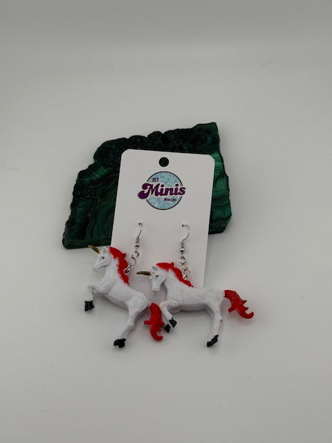 Unicorn Pink Earrings