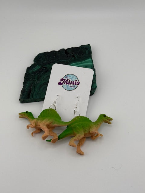 Dino Spinosaurus Earrings