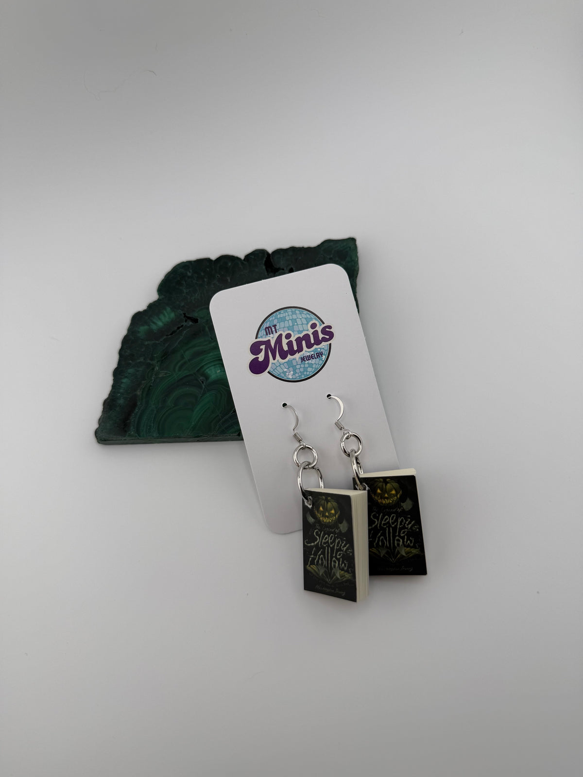 Halloween Sleepy Hollow Book Earrings