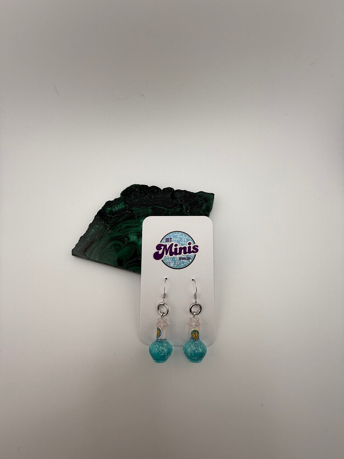 Halloween Spooky Blue Potion Earrings