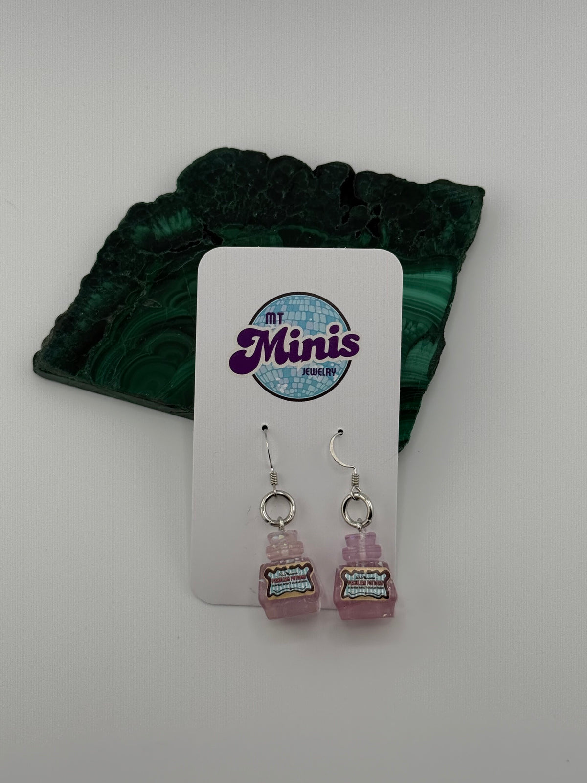 Halloween Pink Potion Earrings